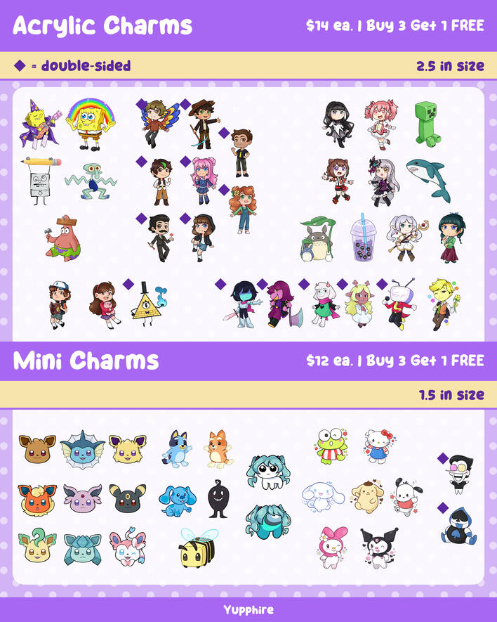 Charms & Mini Charms